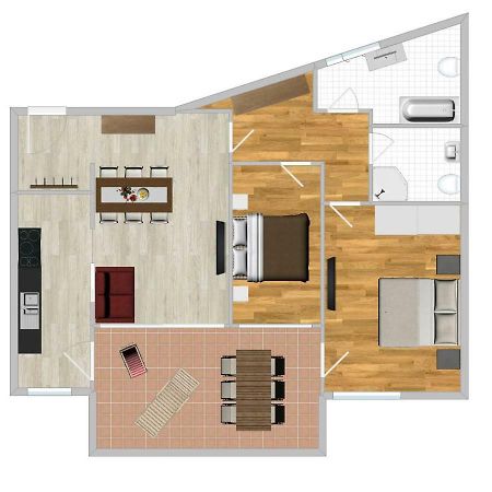 Appartment Larcher - Meinhard Merano Luaran gambar