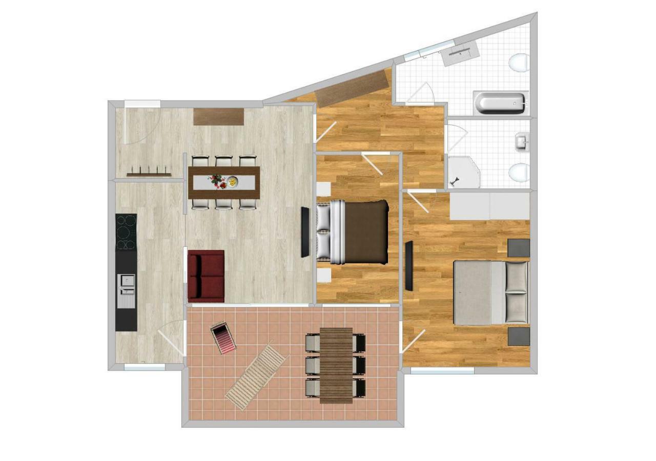Appartment Larcher - Meinhard Merano Luaran gambar